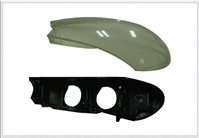 Lens and housing